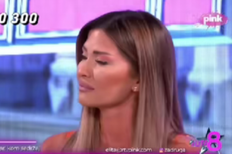 Ana Radulović zaplakala u emisiji