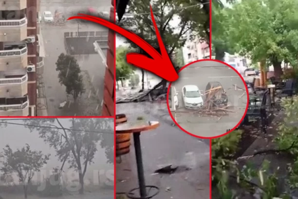 DANAŠNJE NEVREME JE TEK POČETAK! SRBIJA NA UDARU ĐENOVSKOG CIKLONA! Haos počinje već noćas! Grad, olujni vetar i velika količina kiše prete do ovog datuma