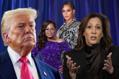 TRAMP NAPAO KAMALU HARIS, PA PROZVAO OPRU I BIJONSE! Trese se Amerika, od njegove optužbe zvezdama će POZLITI