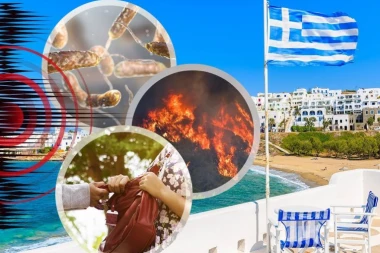 LETO IZ PAKLA ZA SRPSKE TURISTE U GRČKOJ: Obijaju nam kola, cene paprene, plaže pune trave, a u vodi ima SMRTONOSNIH BAKTERIJA?!