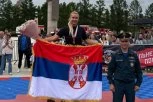 NAŠA ANA POKORILA SANKT PETERBURG! Heroina iz Niša okićena zlatom na takmičenju Najjači vatrogasac-spasilac u STRAŠNOJ KONKURENCIJI
