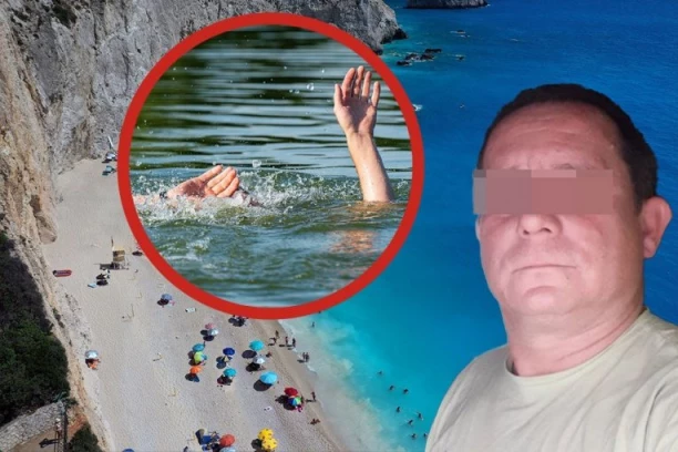 OVO JE SRBIN KOJI SE UTOPIO NA LEFKADI! Stradao pred očima brata uprkos upozorenjima! "TALASI SU BILI OGROMNI!" (FOTO)