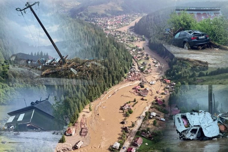 APOKALIPSA IZ VEDRA NEBA: Snažna oluja uništila sve pred sobom, kuće i podrumi POPLAVLJENI! (FOTO+VIDEO)