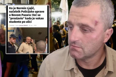 OPOZICIONI NOVINARI OPRAVDAVAJU BLOKADERSKO NASILJE U NOVOM PAZARU! Policajac Nermin Ljajić dobio udarac u glavu, a oni ga provlače kroz MEDIJSKO BLATO