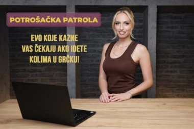 EVO KOJE KAZNE VAS ČEKAJU AKO IDETE KOLIMA U GRČKU!