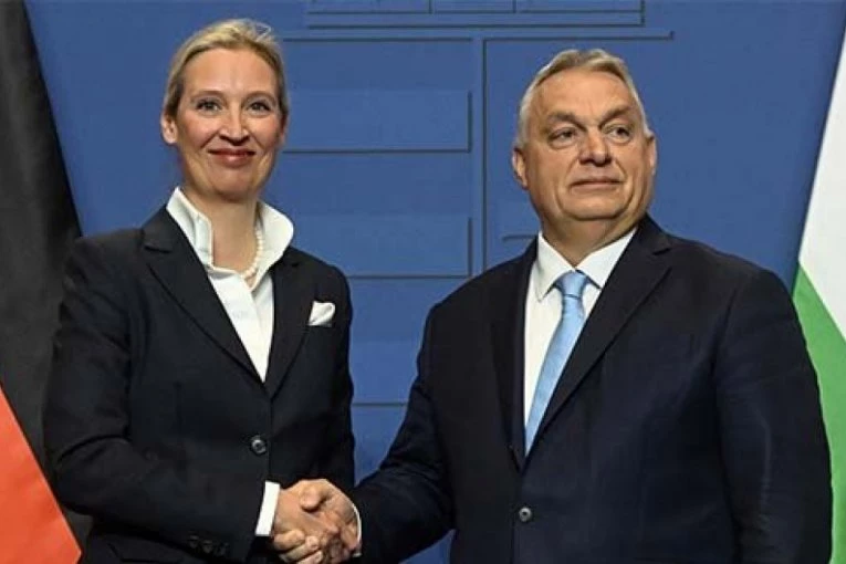 STIGLA "ČELIČNA ALIS"! Orban primio liderku nemačkih desničara, muk u Mađarskoj