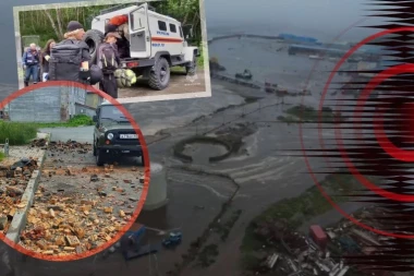 ZEMLJOTRES JAČINE 8,8 RIHTERA POGODIO RUSIJU! Cunami stigao do Amerike i Japana, proglašeno VANREDNO STANJE, 2 miliona ljudi evakuisano: "Očekujte RAZORNE TALASE" (VIDEO)