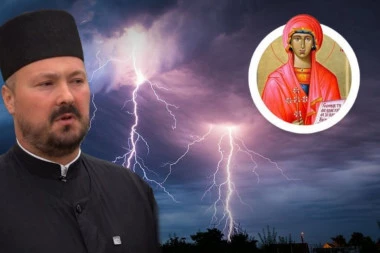DA LI NAM SE ZAISTA CRNO PIŠE, AKO DANAS UDARE GROMOVI: Sveštenik o običajima i narodnim verovanjima za Ognjenu Mariju