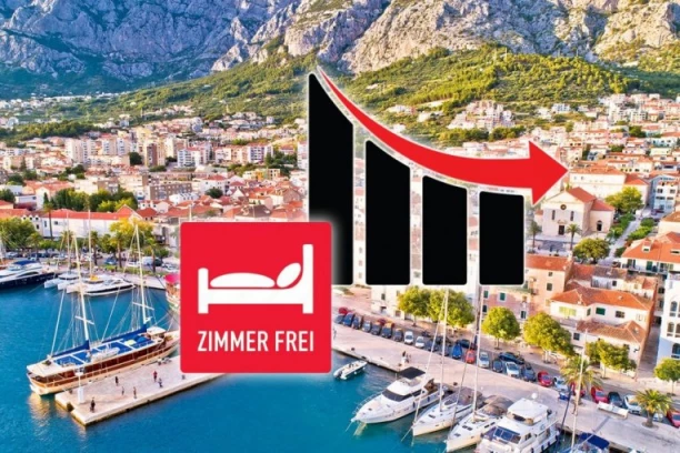 I HRVATIMA PROPADE SEZONA! Već počelo obaranje cena smeštaja, pored puta sve češće stoje znaci "ZIMMER FREI"