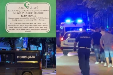 POSLEDNJI POZDRAV UBIJENOM MLADIĆU! Izboden nasred ulice u Novom Pazaru - Mnogobrojna porodica ostala bez svog Mirze (FOTO)