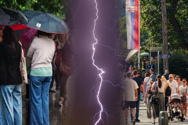 TRI GRADA SRBIJE U CRVENOM! Ciklon koji je paralisao Evropu hrli ka nama - očekuju se BUJICE i snažna oluja!