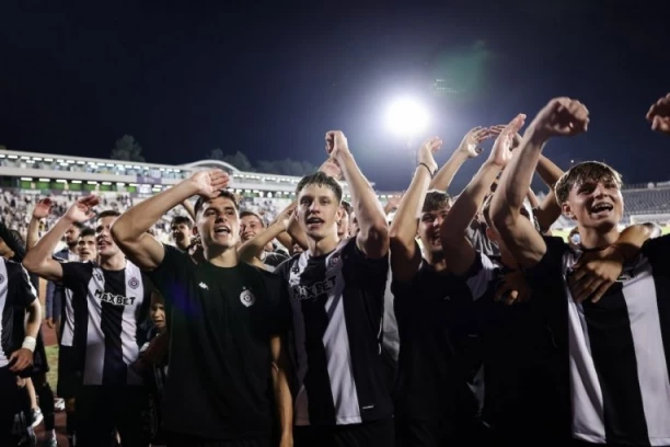 PARTIZANOVA RAPSODIJA NA JEDNOM MESTU: Pogledajte sve golove crno-belih, Oleksandrija je bila na kolenima! (VIDEO)