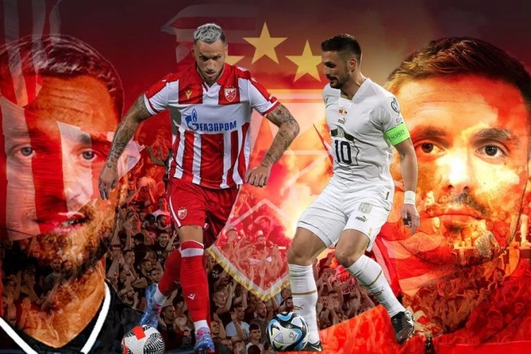TADIĆ IMA NOVOG PARTNERA IZ SNOVA: Hoće li sa Arnautovićem u Zvezdi ponoviti hemiju kao sa Mitrom u reprezentaciji?!