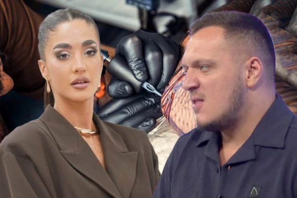 GASTOZ PONOVO VARA NACIJU! Anđelu predstavlja kao PRIJATELJICU, a rade ISTE TETOVAŽE!