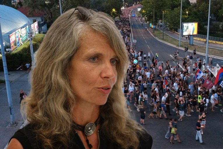 "Kosovo nije srce Srbije i ne smemo da dozvolimo to desničarenje i nacionalizam" Novinarka N1 pravo liceblokaderskog pokreta! (VIDEO)