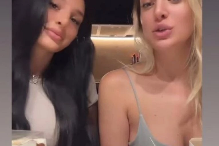 NE ZNA ČOVEK GDE PRE DA GLEDA! Sestra Lune Đogani mami uzdahe - BUJNI DEKOLTE U PRVOM PLANU! (FOTO)