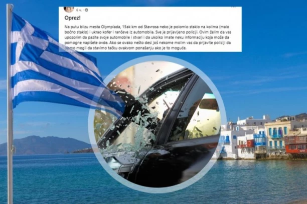 JOŠ JEDAN INCIDENT U GRČKOJ! Srbi se vratili sa plaže i zatekli HOROR - evo šta su im uradili na Stavrosu!