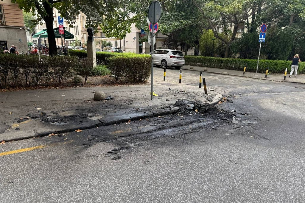 Zapaljen automobil partnera Olje Crnogorac