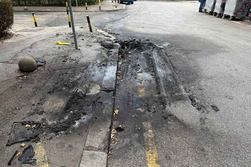 Zapaljen automobil partnera Olje Crnogorac