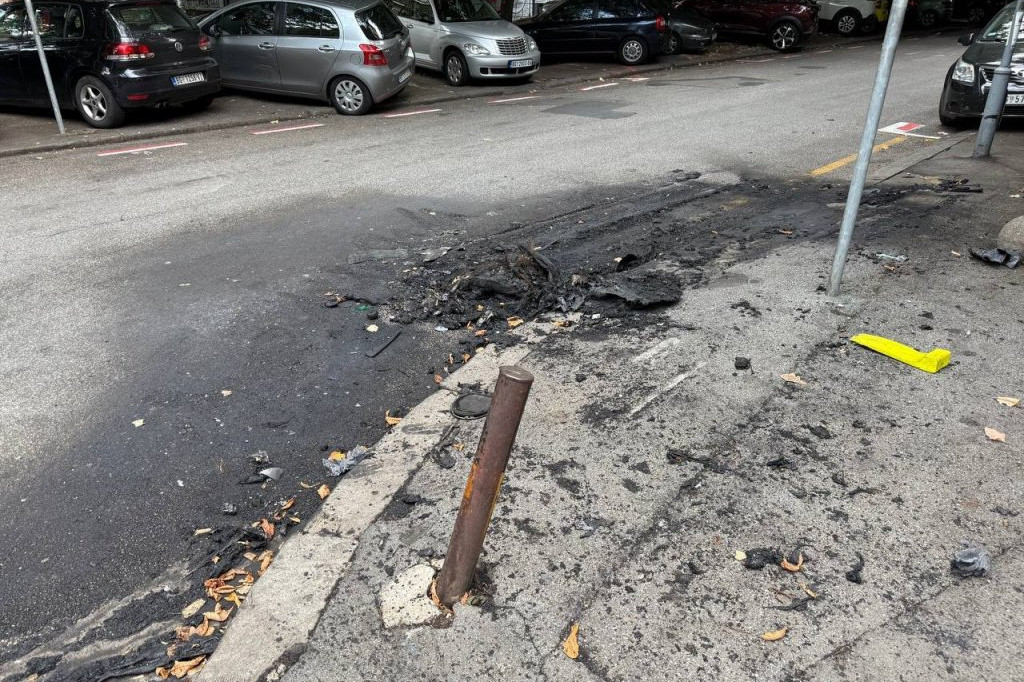 Izgoreo džip dečka Olje Crnogorac