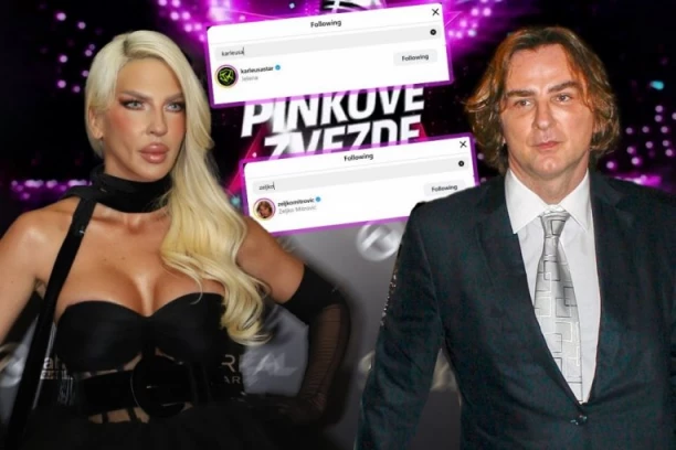 KARLEUŠA POSTAJE ČLAN "PINKOVIH ZVEZDA"?! Potpuni HAOS na mrežama, zapratila se s Mitrovićem, a onda usledio OVAJ POTEZ! (VIDEO)