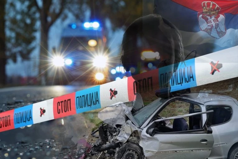 AUTOMOBIL POČEO DA GORI, SRBIN ZGRABIO ĆERKU (8) I ISTRČAO, SUPRUGA PREMINULA! Detalji jezive saobraćajne nesreće - VARNICE IZAZVALE STRAŠAN POŽAR! (UZNEMIRUJUĆI VIDEO)