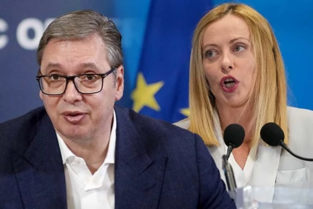 ĐORĐA MELONI VEČERAS STIŽE U BEOGRAD! Biće gost na večeri kod predsednika Vučića: O ovim temama će razgovarati