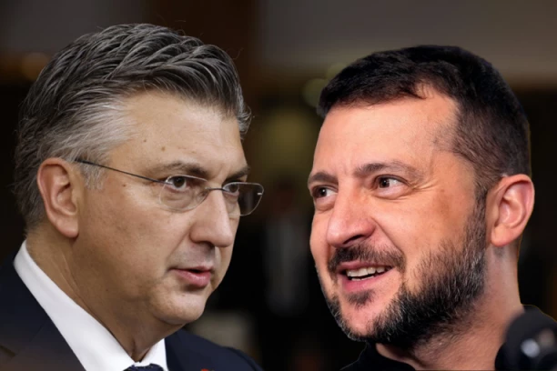 ZELENSKI ZABIO NOŽ U LEĐA SRBIJI! Pogledajte koju poruku je poslao Hrvatima