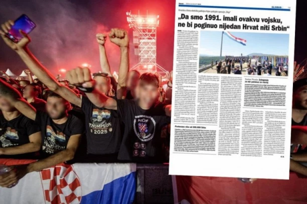 SLAVE "OLUJU" I HRVATSKU VOJSKU! Sramotni hvalospev lista Danas o pogromu u kom je proterano 250.000 Srba više i ne iznenađuje! (FOTO)