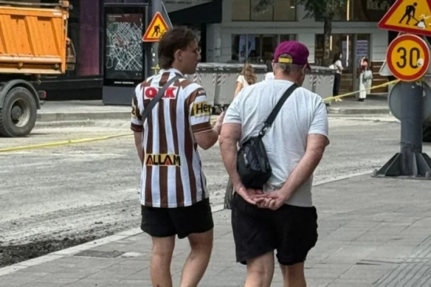 STADION U HUMSKOJ ĆE BITI PUN, ALI ĆE I HIBERNIJAN IMATI PODRŠKU: Sportissimo sreo navijače škotskog tima u centru Beograda! (FOTO)