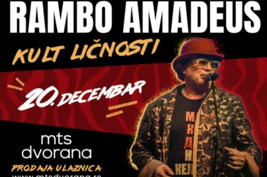 RAMBO AMADEUS TRADICIONALNO  20. DECEMBRA U MTS DVORANI!
