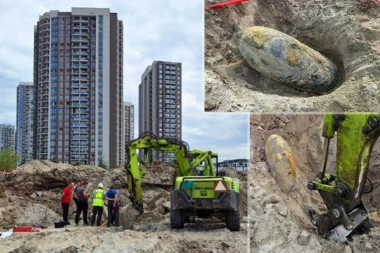 UKLONJENA AVIO-BOMBA U BEOGRADU NA VODI! Nije jedina: Sledi njeno uništenje