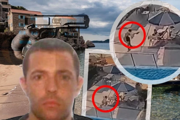 HITNA ZAVIJA GLAVU RANJENOM ŠKALJARCU! Napadač mu prišao s leđa, Marko Ljubiša Kan krvav čekao lekare na ležaljci pored bazena! (VIDEO)