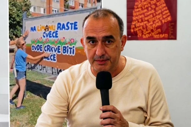 SKANDALOZNO! Ekipa Dinka Gruhonjića mrzi sve što je srpsko: Napali crkvu i poslali užasnu poruku (FOTO)