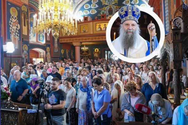CRKVA NE SME DA SE PREOBRAŽAVA PO MERI SVETA – Patrijarh Porfirije služio liturgiju u Bežaniji i uputio snažnu poruku