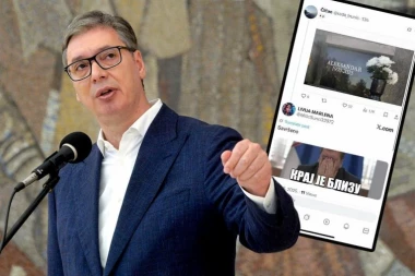 OVO JE PREŠLO SVAKU GRANICU! Blokaderi priželjkuju SMRT predsednika Vučića - objavili sramotnu fotografiju!