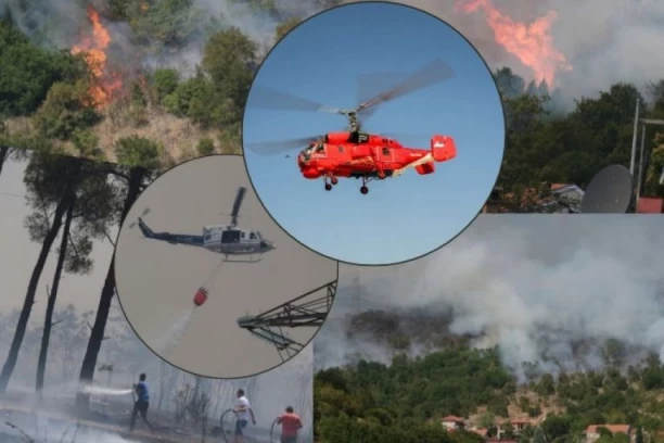 DIVLJAJU POŽARI U CRNOJ GORI: Vatra se širi na sve strane, aktiviran i srpski helikopter kamov ka-32, SITUACIJA NA TERENU LOŠA (FOTO, VIDEO)
