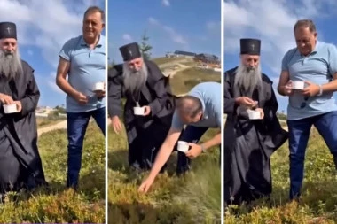 BOROVNICE I MOLITVA! Na Jahorini se sreli patrijarh Porfirije i Milorad Dodik (FOTO,VIDEO)