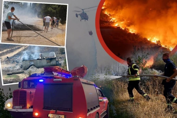 STRAVIČNI PRIZORI IZ CRNE GORE! Vatra nastavlja da guta sve pred sobom: Stihija se svuda širi, ovde je najkritičnije (VIDEO)