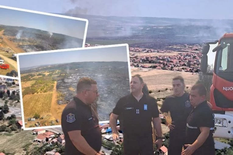 STRAHOVITI POŽARI KOD KLADOVA! Vatrogasci odbranili DESETINE KUĆA: Najvažnije je da nema stradalih!