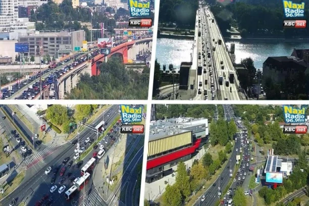 SAOBRAĆAJNA GUŽVA PARALISALA BEOGRAD! Od Sajma do Ade trebaće vam 40 minuta! Ove delove prestonice IZBEGAVAJTE U ŠIROKOM LUKU
