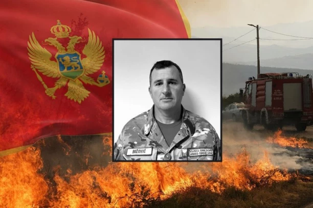 TRAGEDIJA SLOMILA PEVAČA: Objavio SLIKU vojnika STRADALOG u požarima u Crnoj Gori, a ove reči KIDAJU DUŠU! (FOTO)