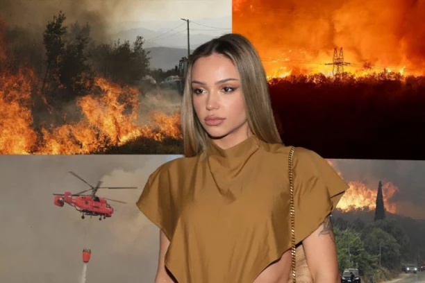 NAŠA PEVAČICA SE NAŠLA NA LICU MESTA U CRNOJ GORI: Objavila POTRESNE DETALJE o POŽARIMA, hitno otkazala nastup! (FOTO)