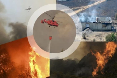 CRNA GORA NA IZDISAJU: Srbi, Hrvati i Italijani gase požare od mora do planina, STIHIJA SE ŠIRI, ovo su najnoviji snimci horora (FOTO, VIDEO)