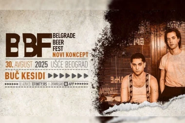 BUČ KESIDI na Belgrade Beer Festu: “MODERNE VEZE” UŽIVO NA UŠĆU