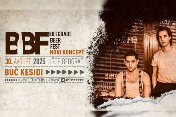 BUČ KESIDI na Belgrade Beer Festu: “MODERNE VEZE” UŽIVO NA UŠĆU