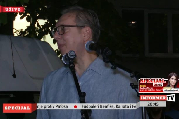 "IMA MNOGO POVREĐENIH U NOVOM SADU, NAPALI SU PROSTORIJE SNS!" Vučić: Tamo su bili ljudi koji su samo čuvali svoju kuću!