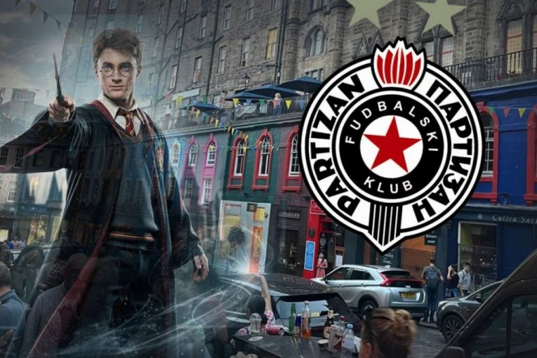 PARTIZAN IGRA U NAJUKLETIJEM GRADU NA SVETU: Scene kao iz "Harija Potera", muzika koja uliva JEZU i PUN STADION čeka "Partizanove bebe" (FOTO, VIDEO)