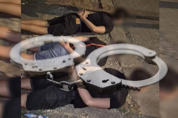 OVAKO SU POHAPŠENI NAPADAČI U BEOGRADU! Policija im stavila lice na ruke i odvela u stanicu - MALOLETNIK DIVLJAO, UNIŠTAVALI AUTOMOBILE! (VIDEO)