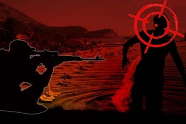 SNAJPEROM RAZORIO SRCE LABOVIĆU! Surova likvidacija na prepunoj plaži! Profesionalni ubica iza sebe ostavio BELE RUKAVICE!